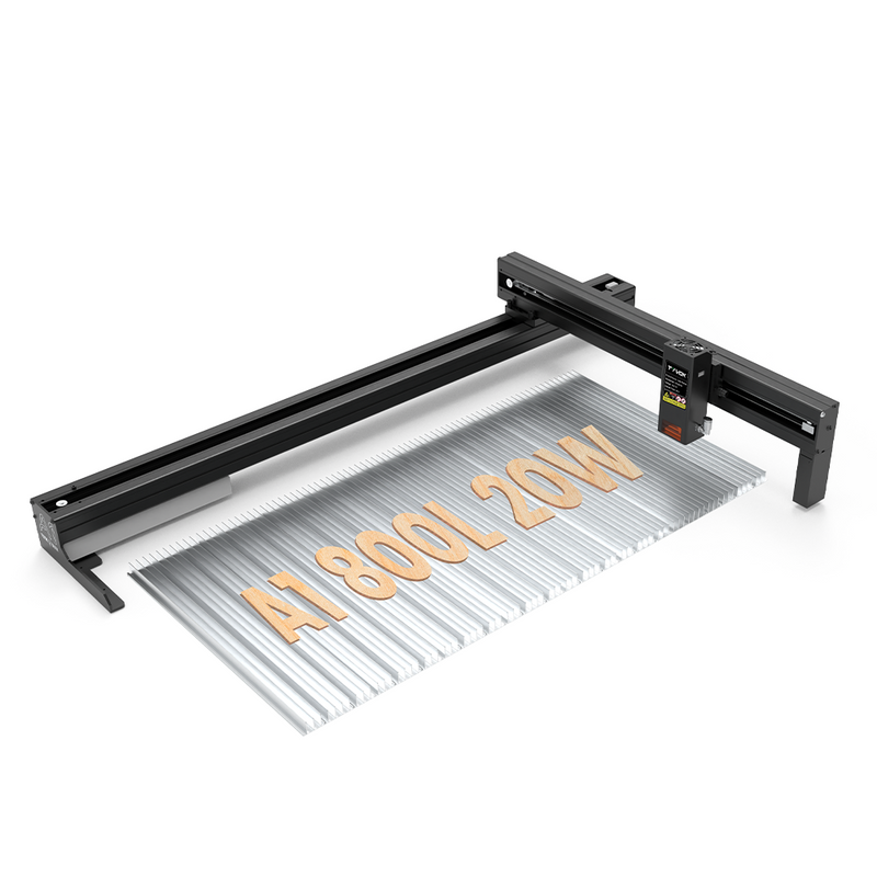 Graveur et découpeur laser Tyvok Spider A1800L, 800 x 400 mm